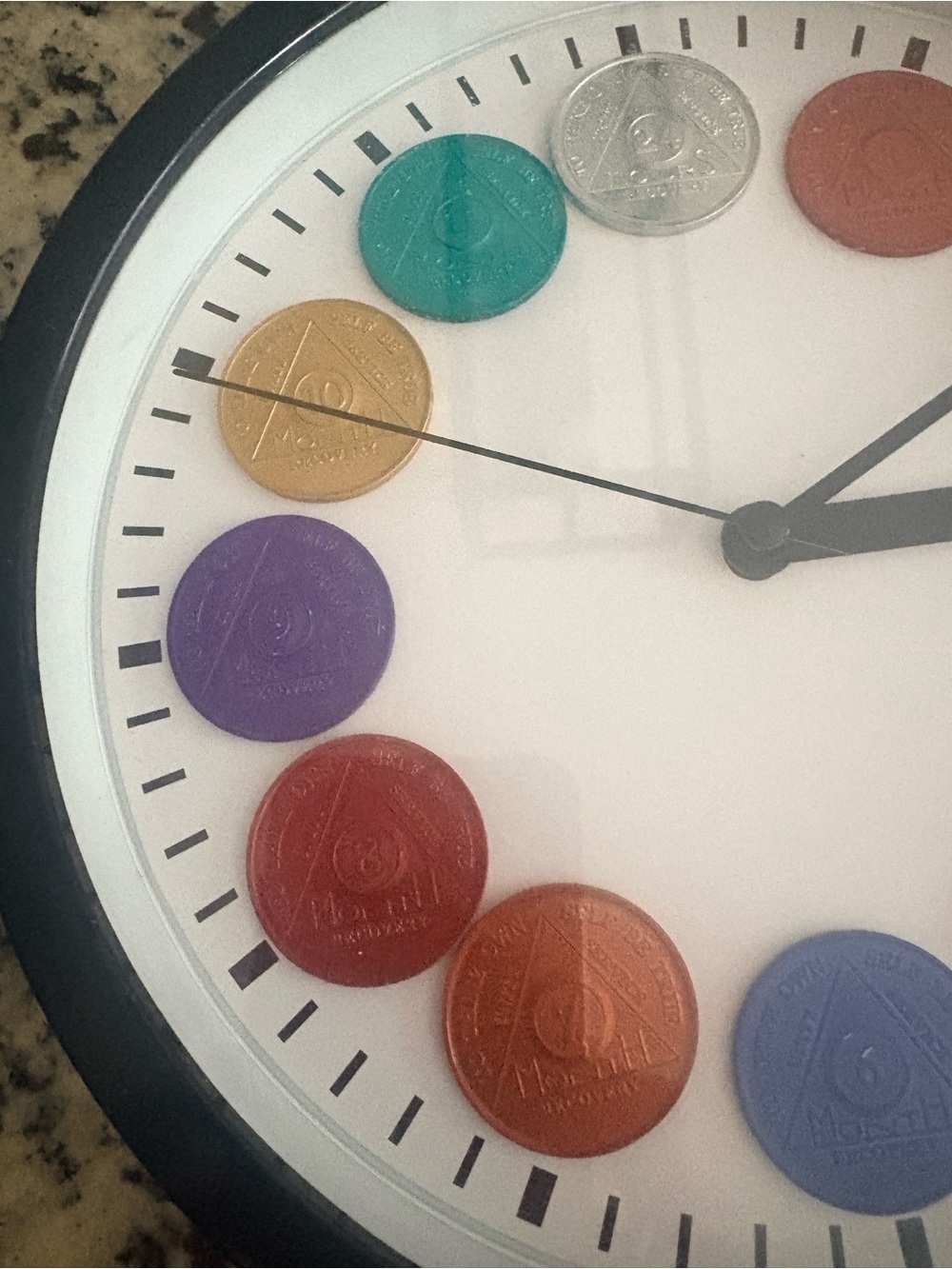 Recovery Wall Clock - Multicolor - Picture 4 of 5